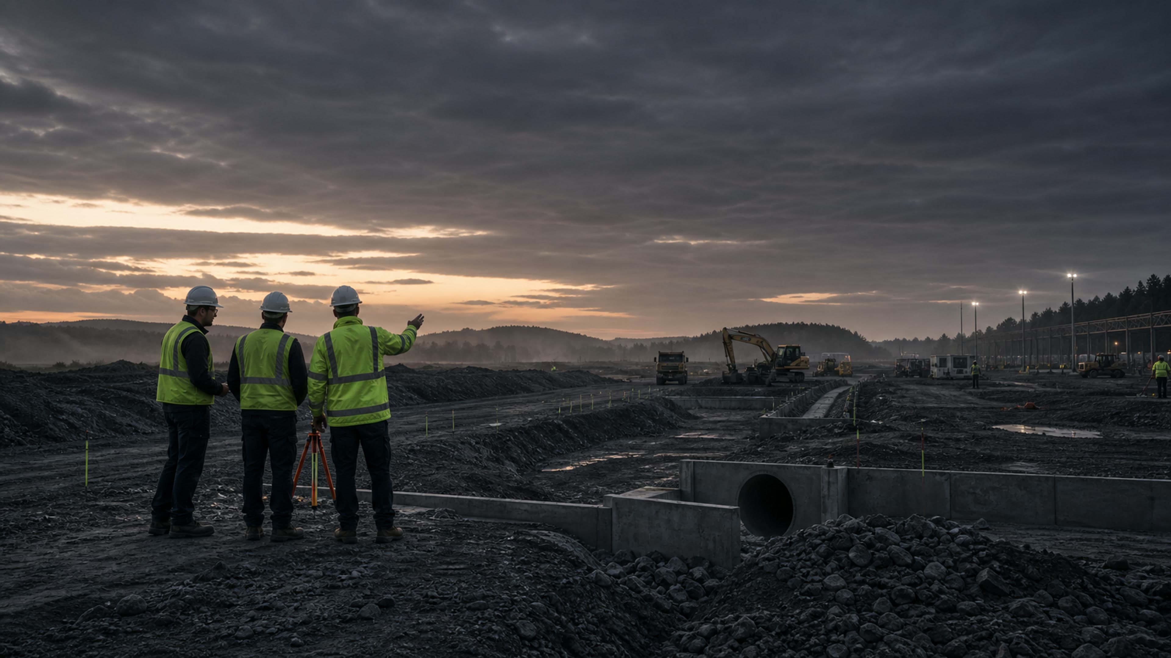 Civil engineering infrastructure works